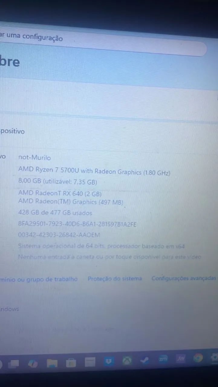 Notebook Gamer Ryzen 7 - Foto 3