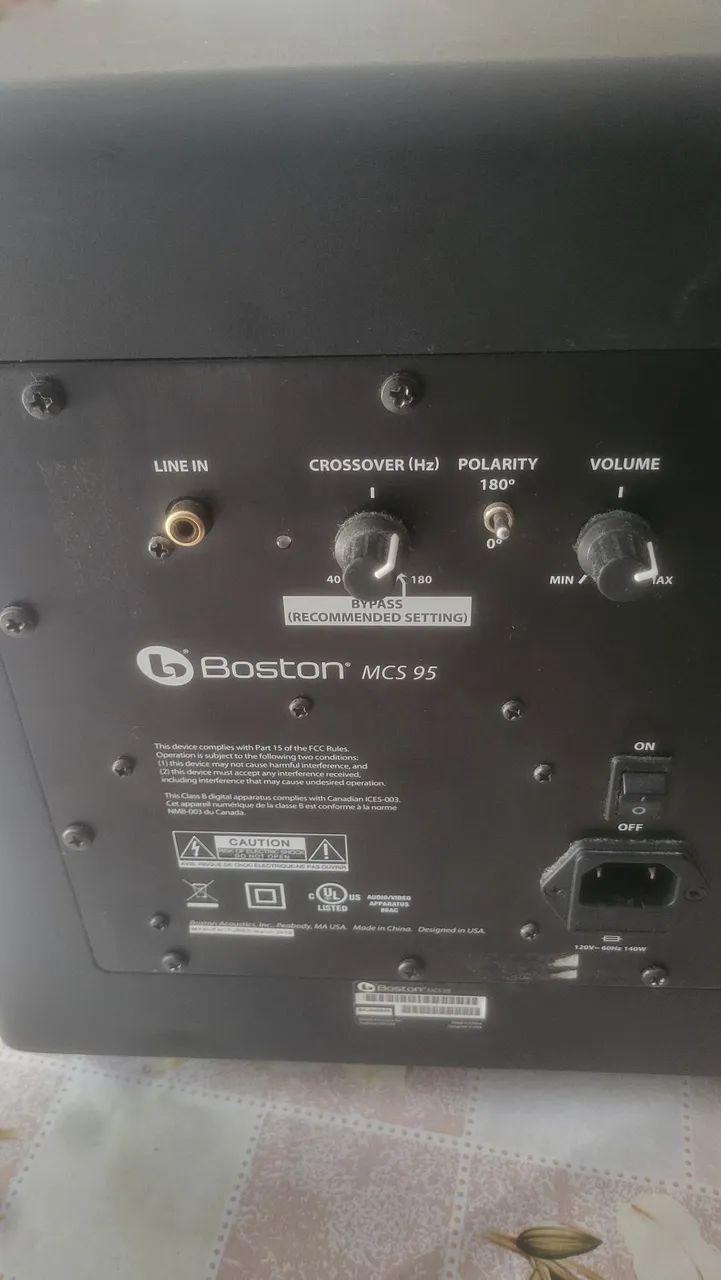 Vendo Subwoofer Boston novo  - Foto 2