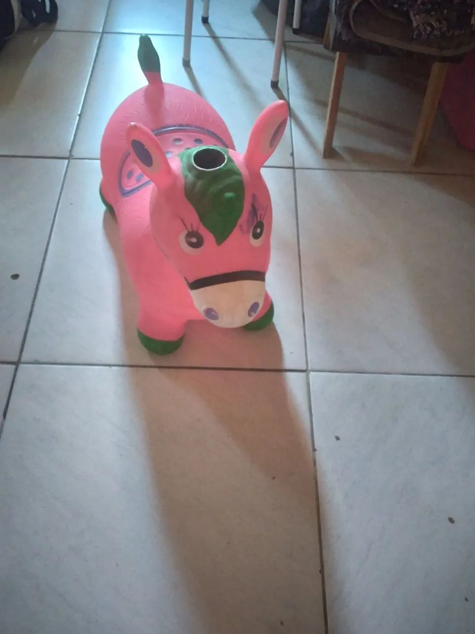 Cavalinho upa upa rosa - Foto 2