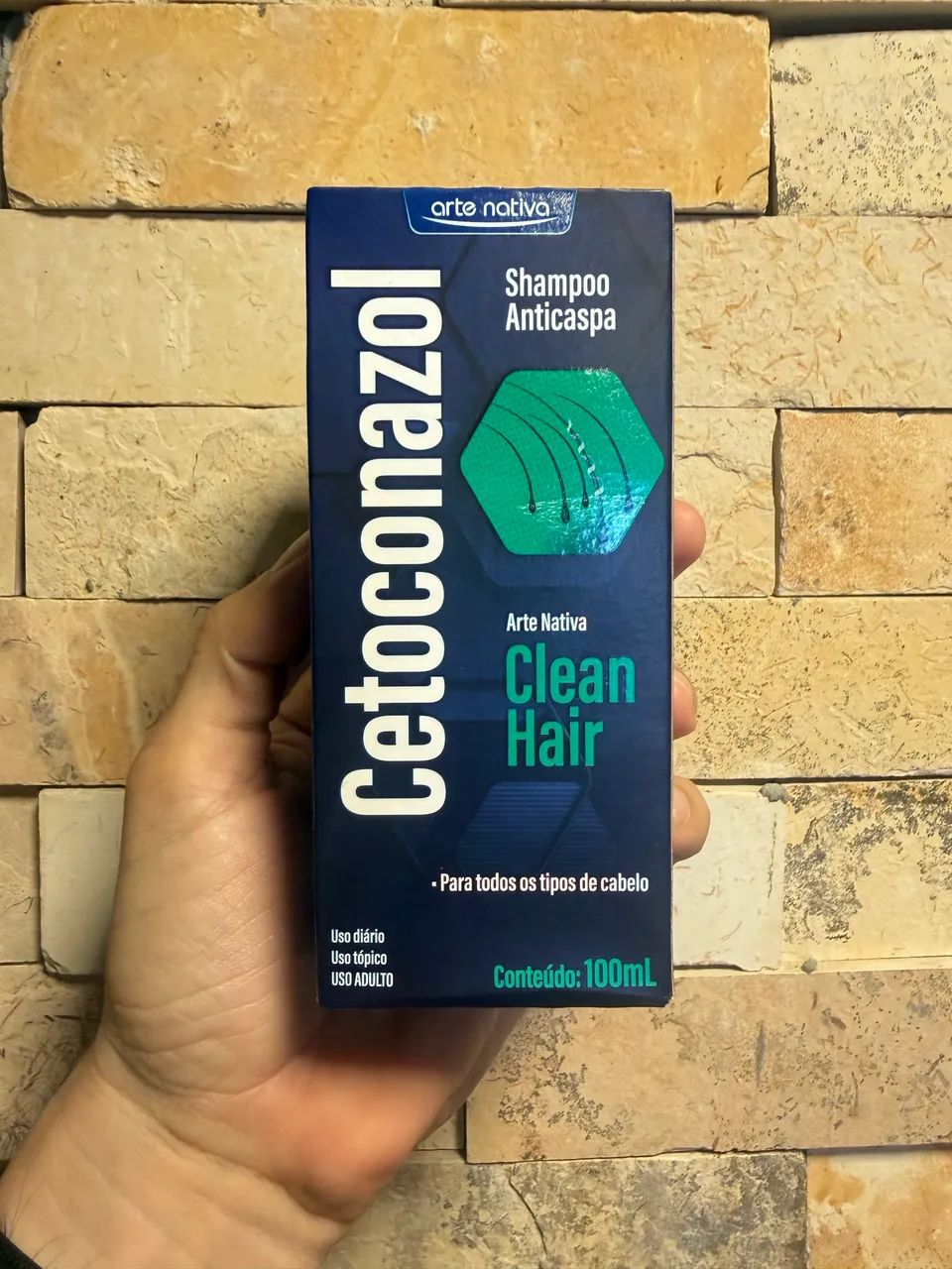 Shampoo Cetoconazol Anticaspa Clean Hair 100ml