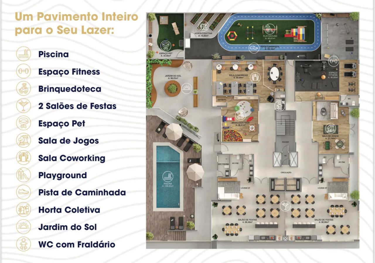 Apartamento em construção! Entrada de 68 mil e parcelas de 2.600 - Foto 3