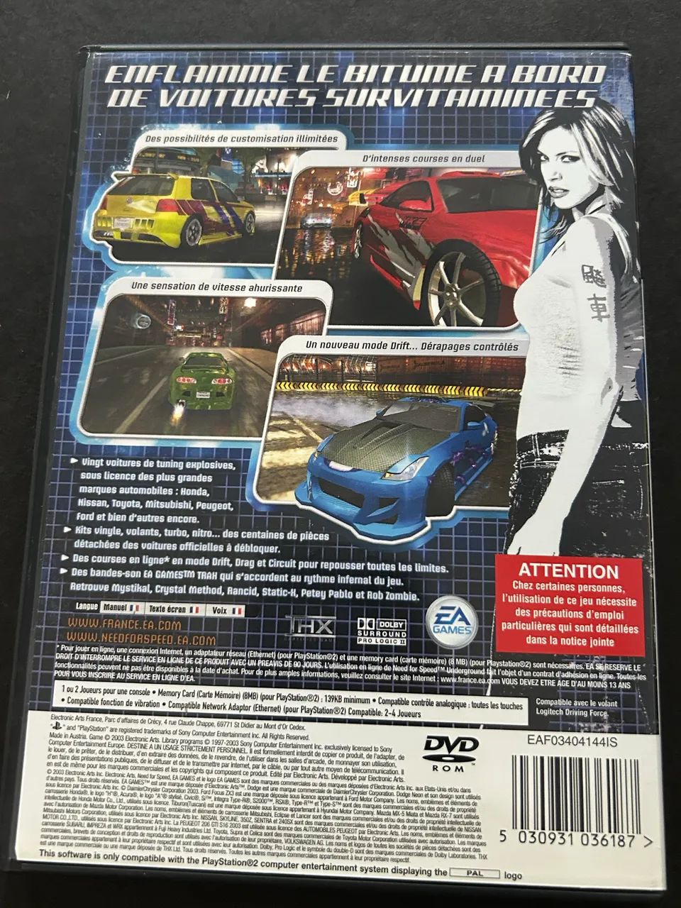Need for speed underground ps2 europeu  - Foto 2