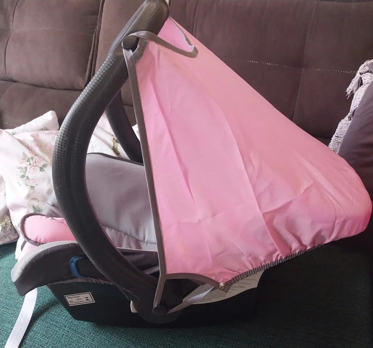 Bebê conforto, cadeira de alimentação e carrinho de bebê  - Foto 3