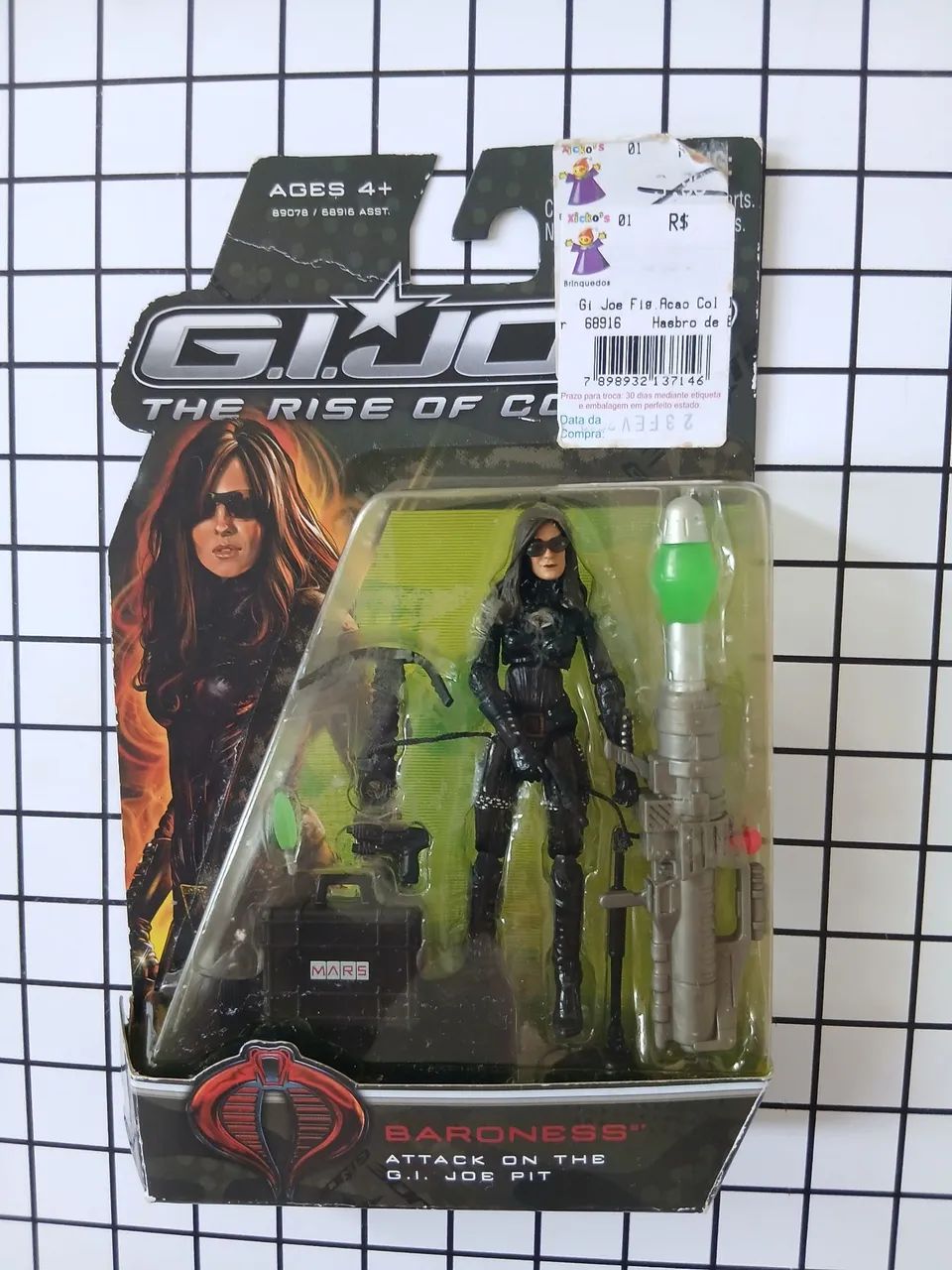 Figura de Ação Baroness G.I. Joe 