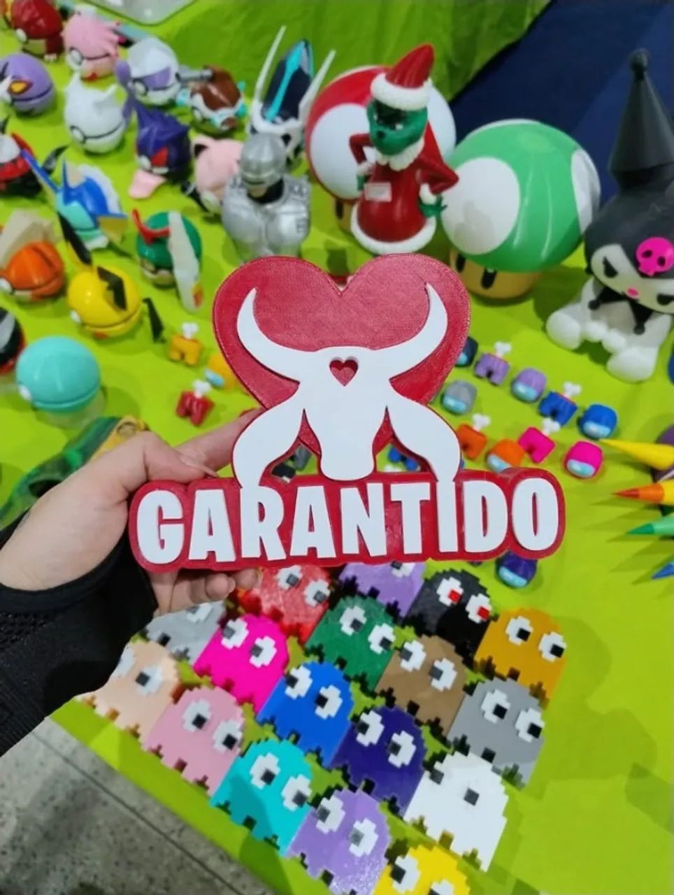 Totem Garantido - Festival Parintins Boi Bumbá Presentes Perreché Campeão - NerdDog Store - Foto 2