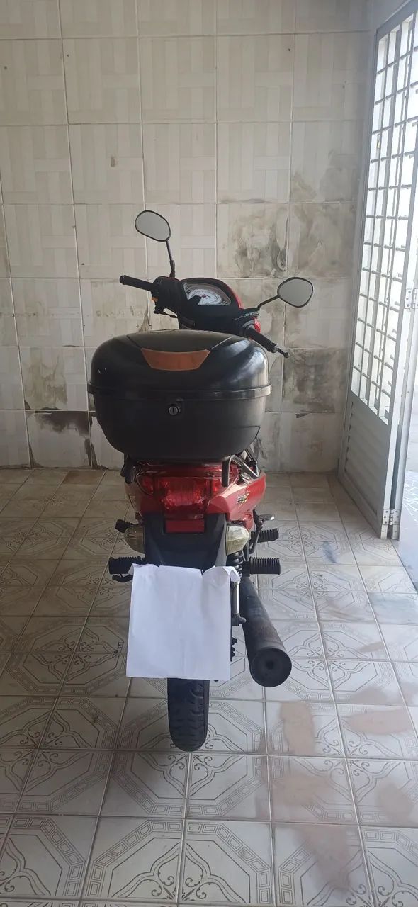 SHINERAY/50Q<br>PASSAGEIRO CICLOMOTOR VERMELHA - Foto 5
