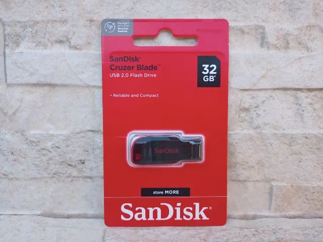 Pendrive SanDisk Usb 32GB (Lacrado)