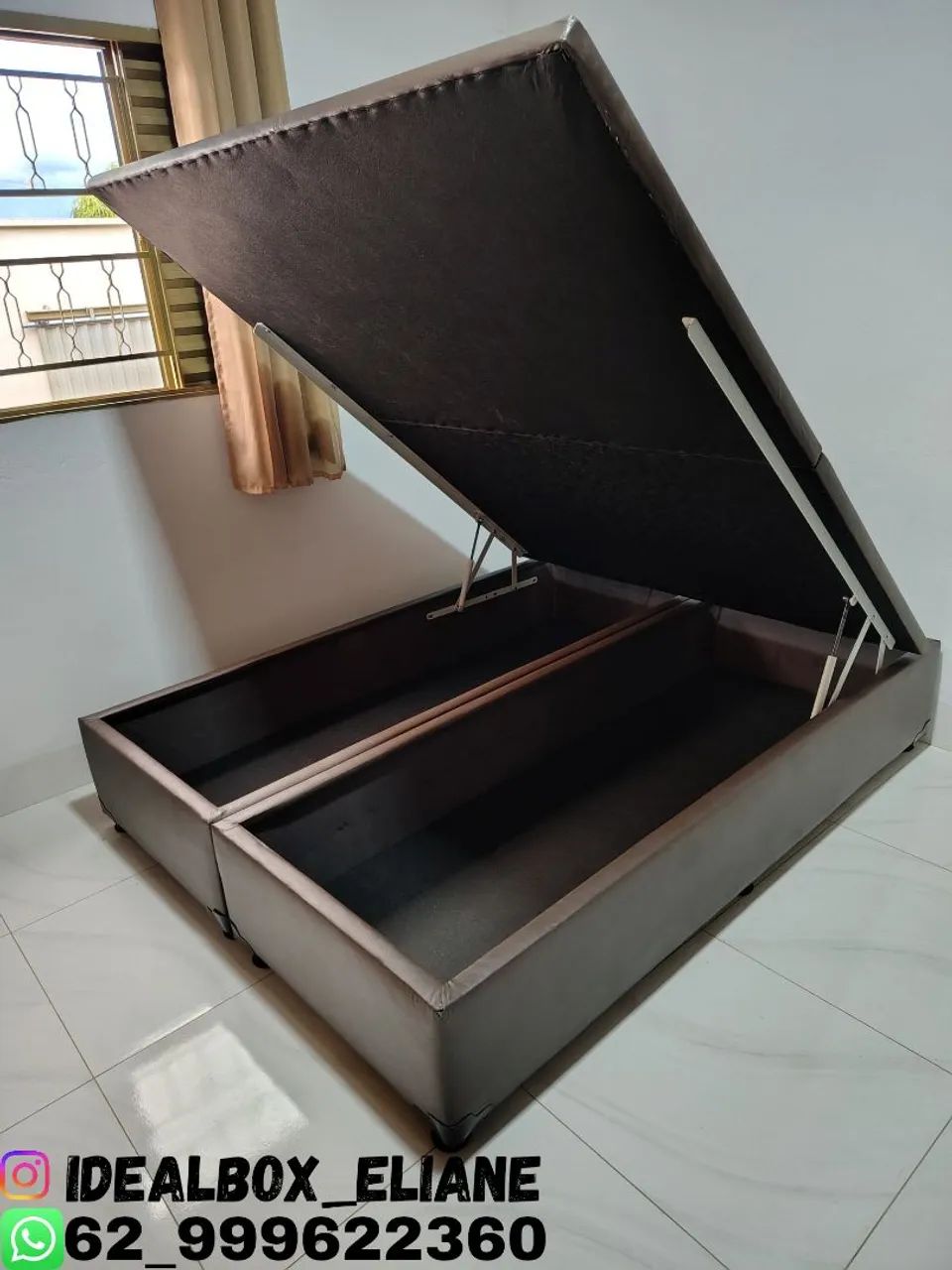 Box baú Queen size/ Qualidade & Garantia  - Foto 2