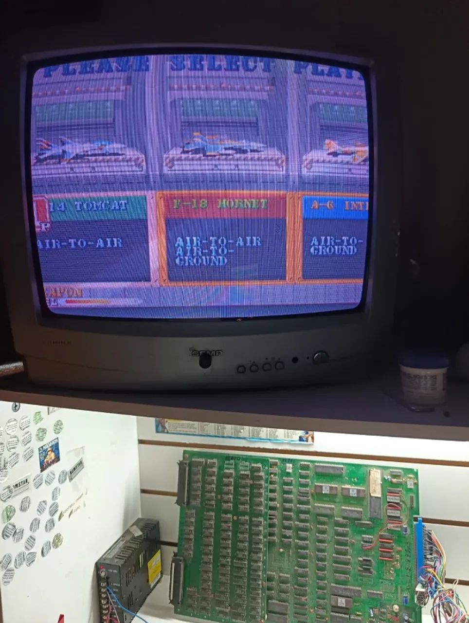 Placa Fliperama Jamma Carrier Air Wing Capcom - Foto 4