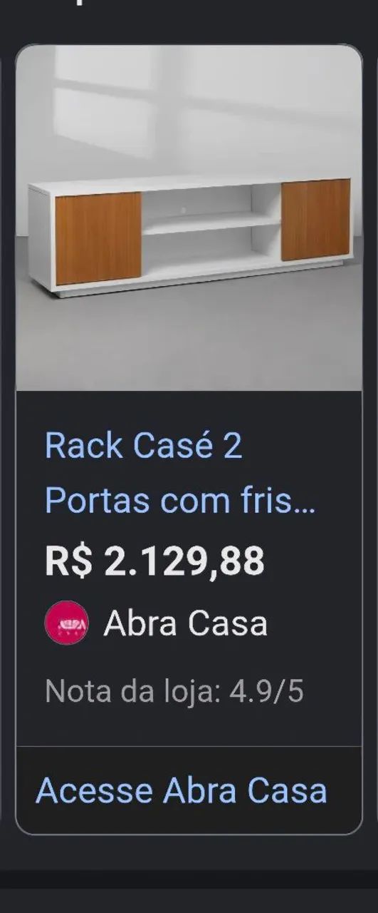Rack de tv Abracasa