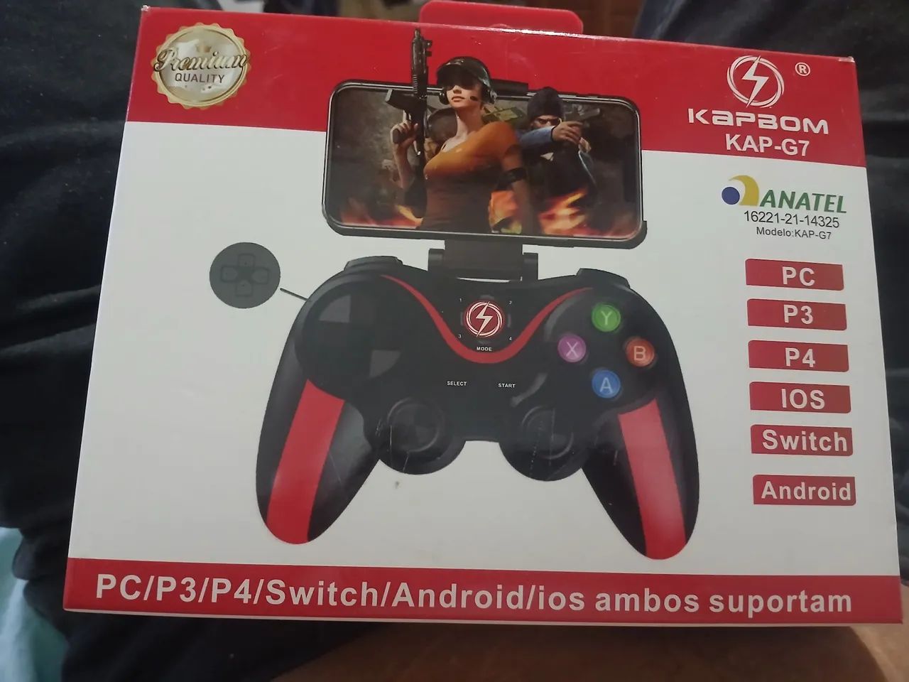 Controle joystick Kap-G7 para celular