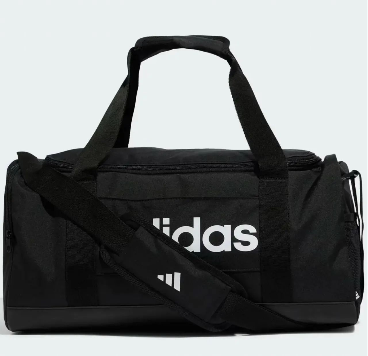 Mala Adidas Duffel Essentials Linear Pequena Preta