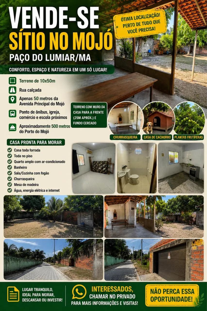 Vendo Sítio no Mojó 