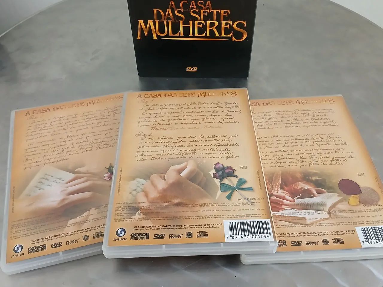 Box DVD série A Casa das 7 Mulheres - Foto 3