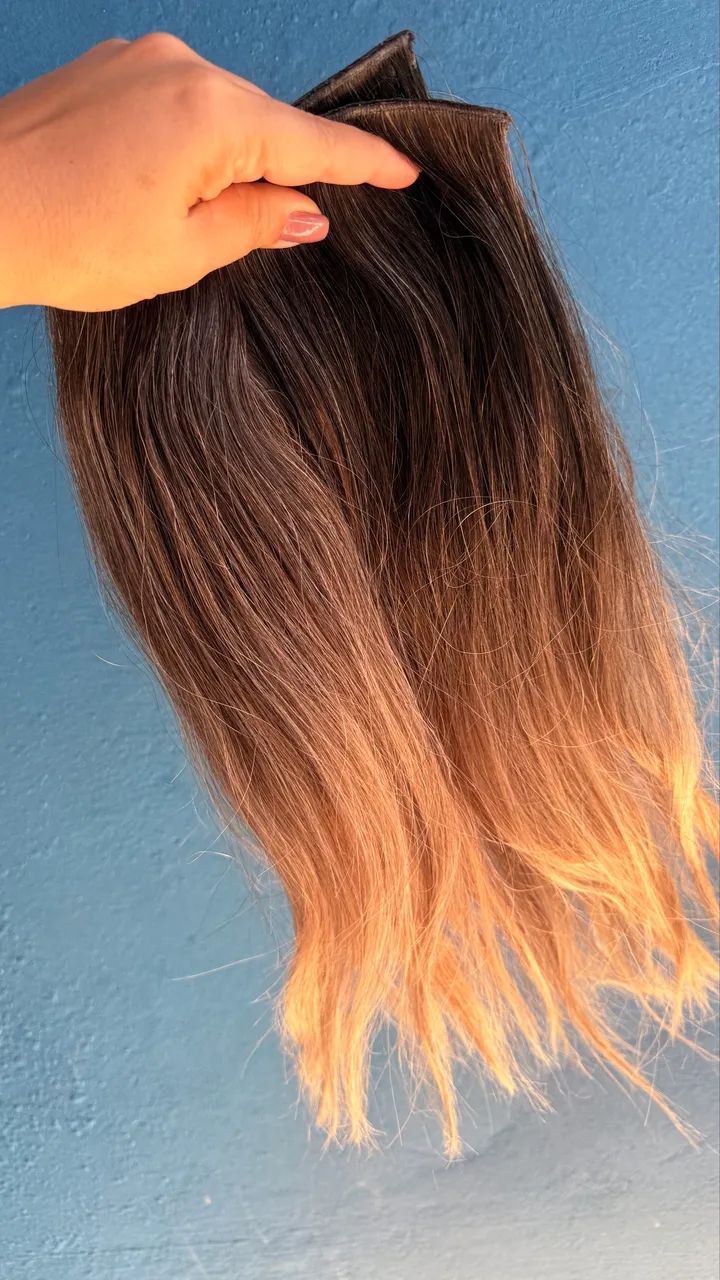 Cabelo brasileiro 100 gramas  - Foto 3