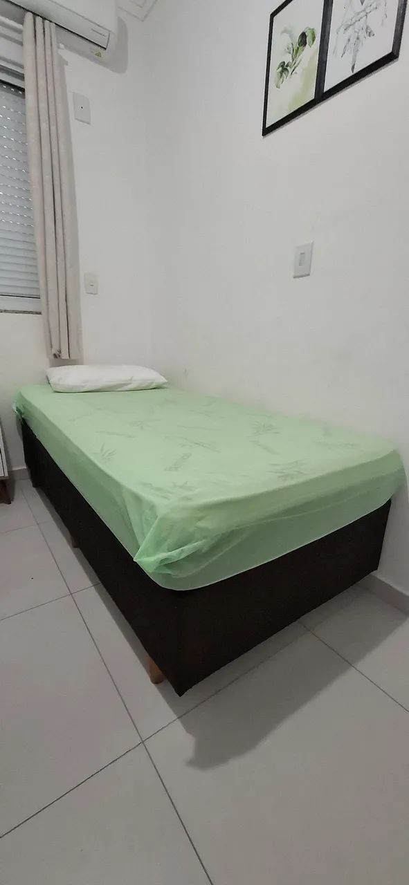 ? CAMA BOX SOLTEIRO + COLCHÃO - ÓTIMO ESTADO - Foto 2