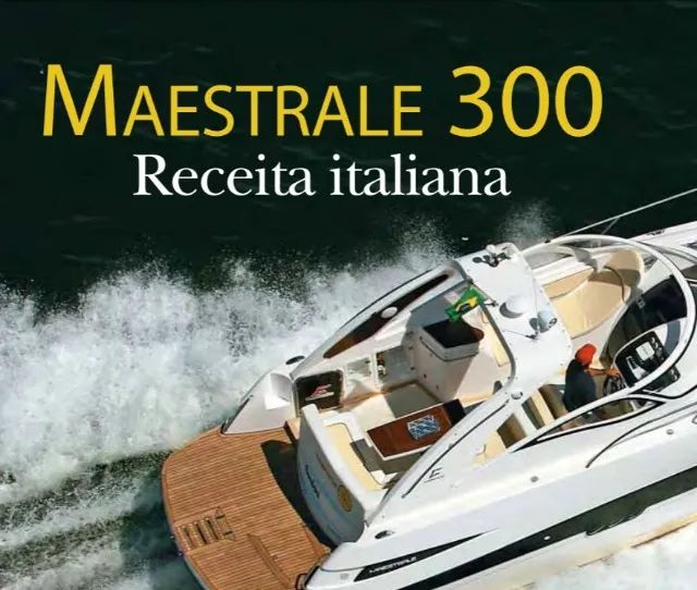 Lancha Maestrale 300 2012 - 2 Mercruiser Diesel 170hp Cada