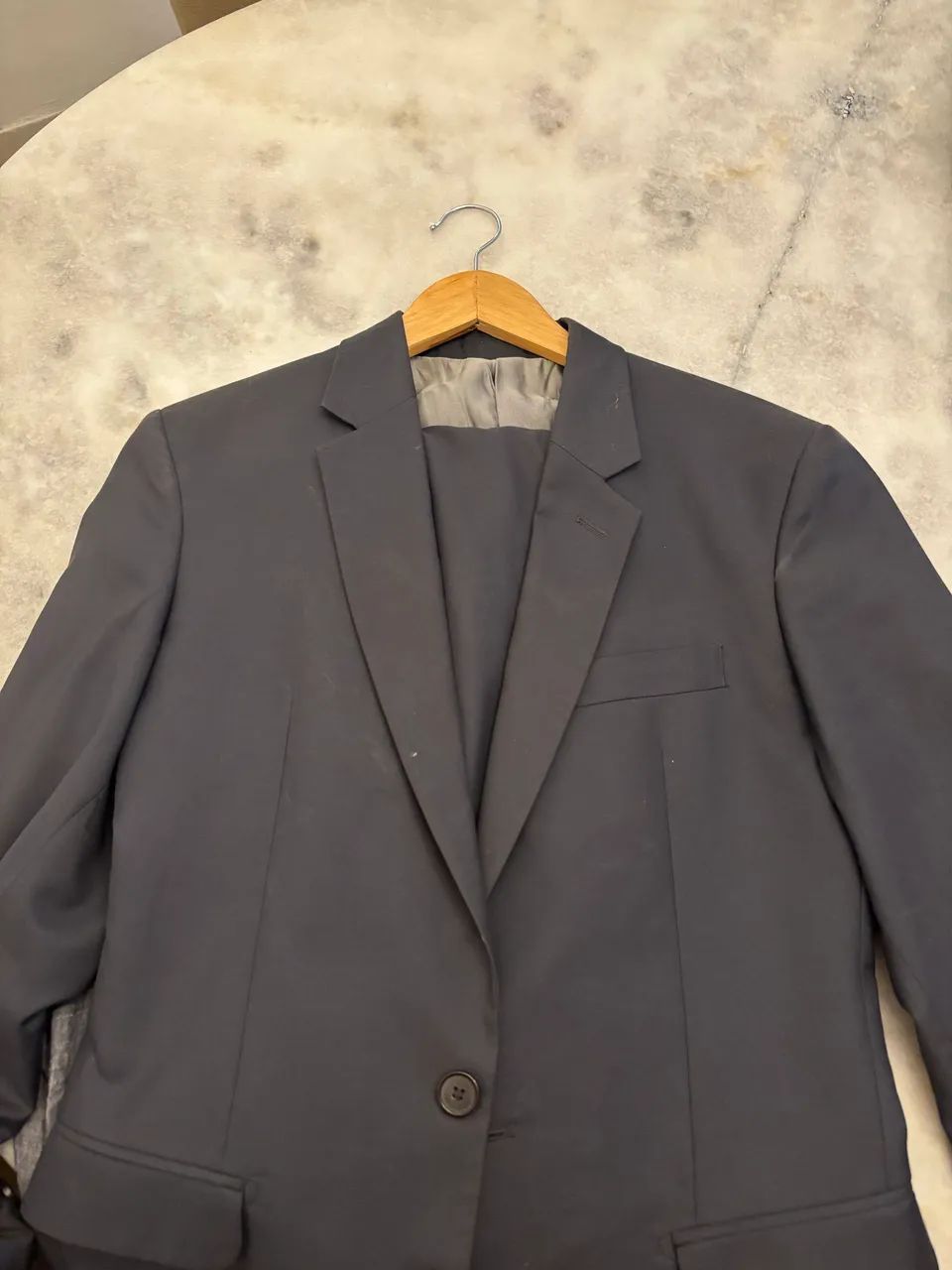 Terno Calvin Klein Original Cinza TAM: 16/PP | Excelente Estado