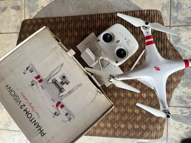 Drone DJI Phantom 2 Vision+ Completo com Câmera, Controle, Caixa e Acessórios - Foto 4