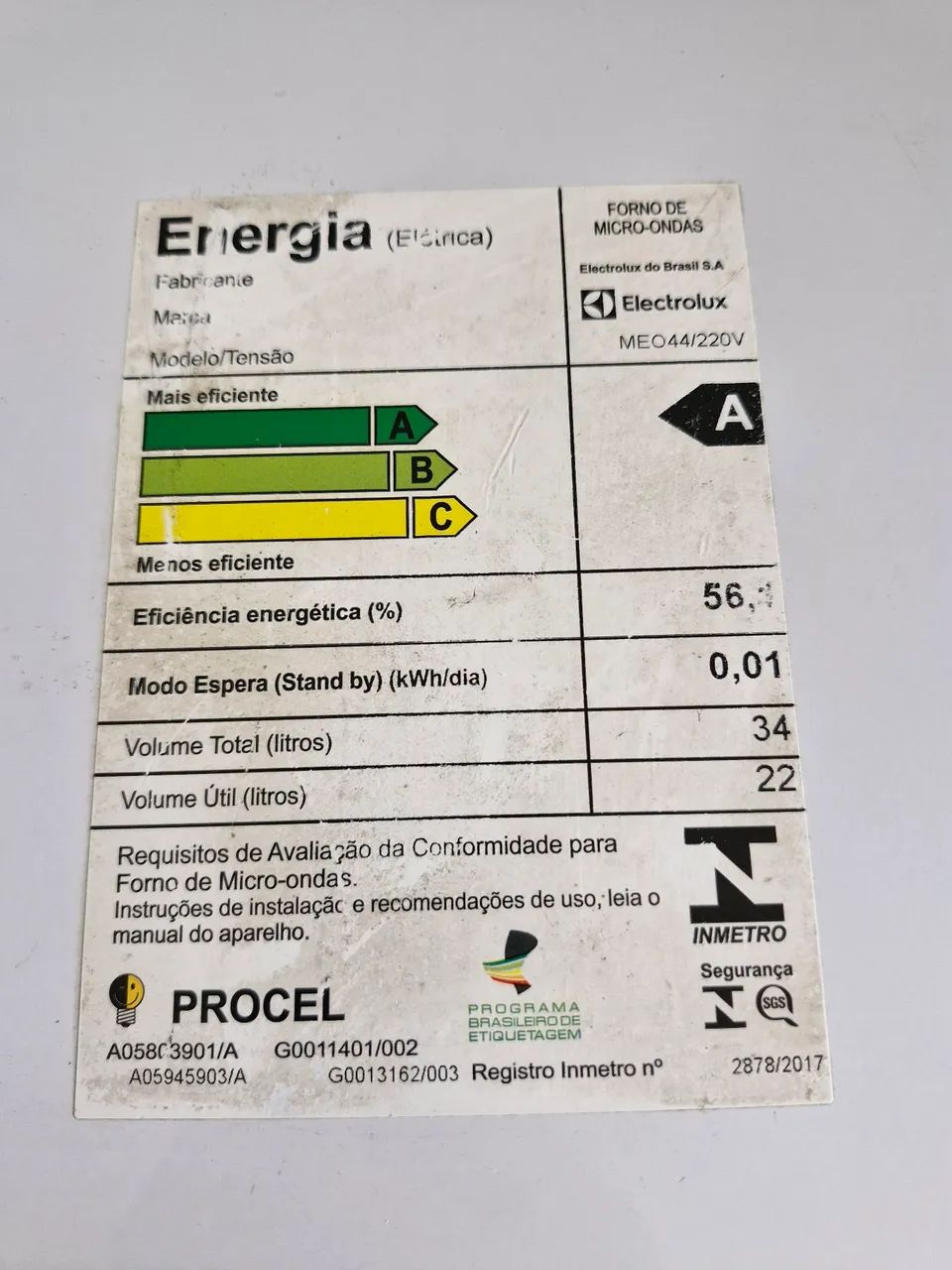 Microondas 34 litros Electrolux  - Foto 2