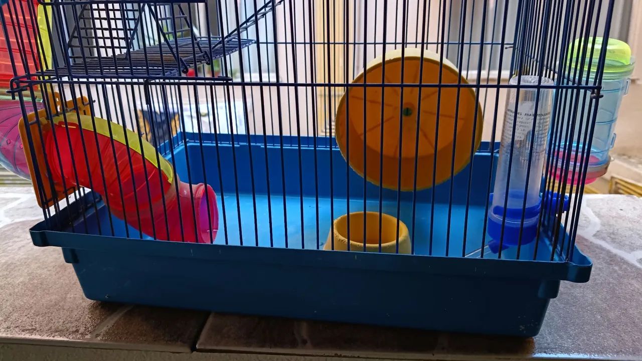 Gaiola de Hamster em bom estado. - Foto 4