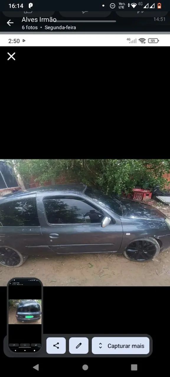 Renault Clio Authentique 1.0/1.0 Hi-power 16V 3P 2004 - Foto 2