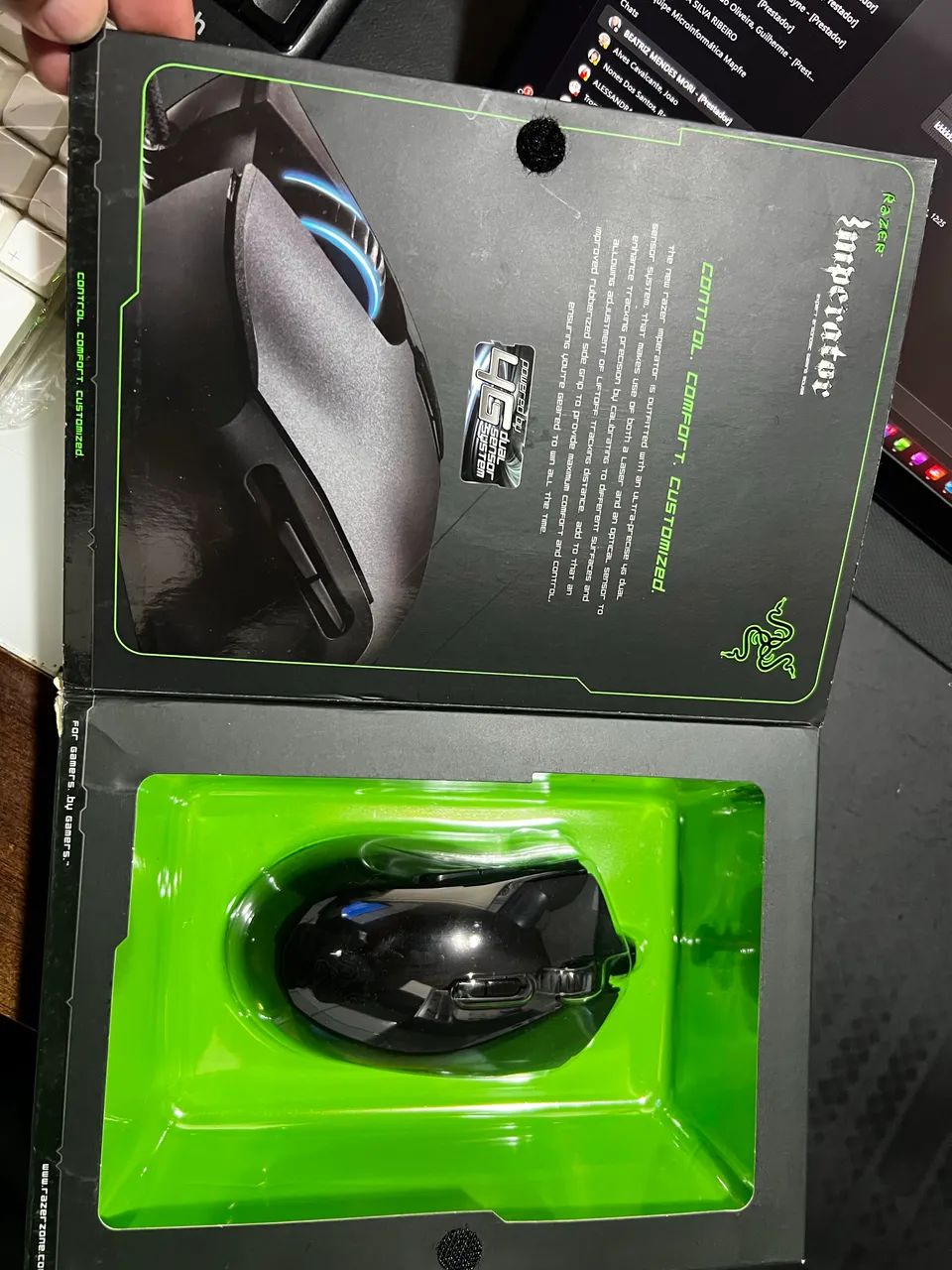 Mouse Gamer Razer Imperator 4G. - Foto 3