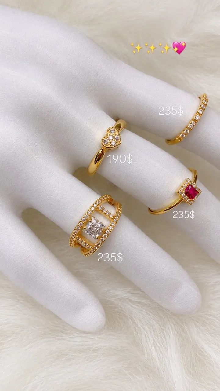 Anéis e pulseiras 