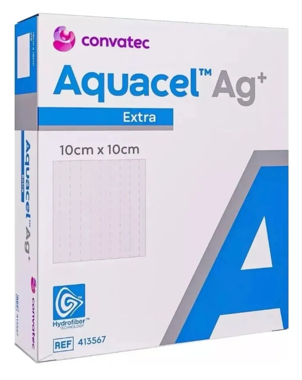 Aquacel Agt Extra 10x10cm (unidade) - Convatec - Foto 2