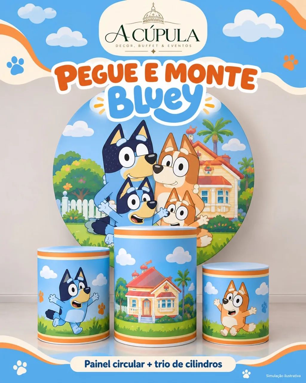 Decoração Pegue e Monte - Foto 2