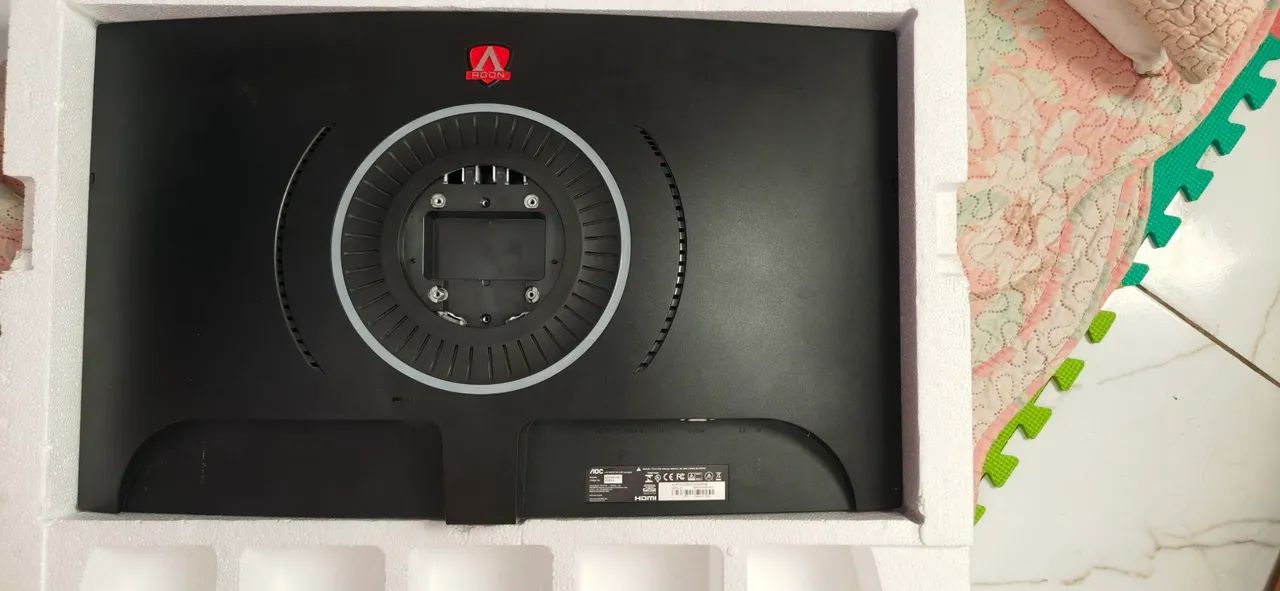 Monitor Agon AOC 32 polegadas Curvo C/ Defeito - Foto 3