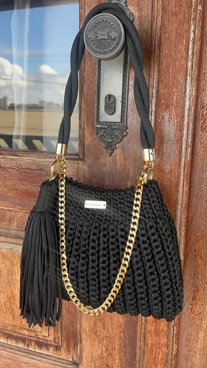 Bolsa em crochê Jolie