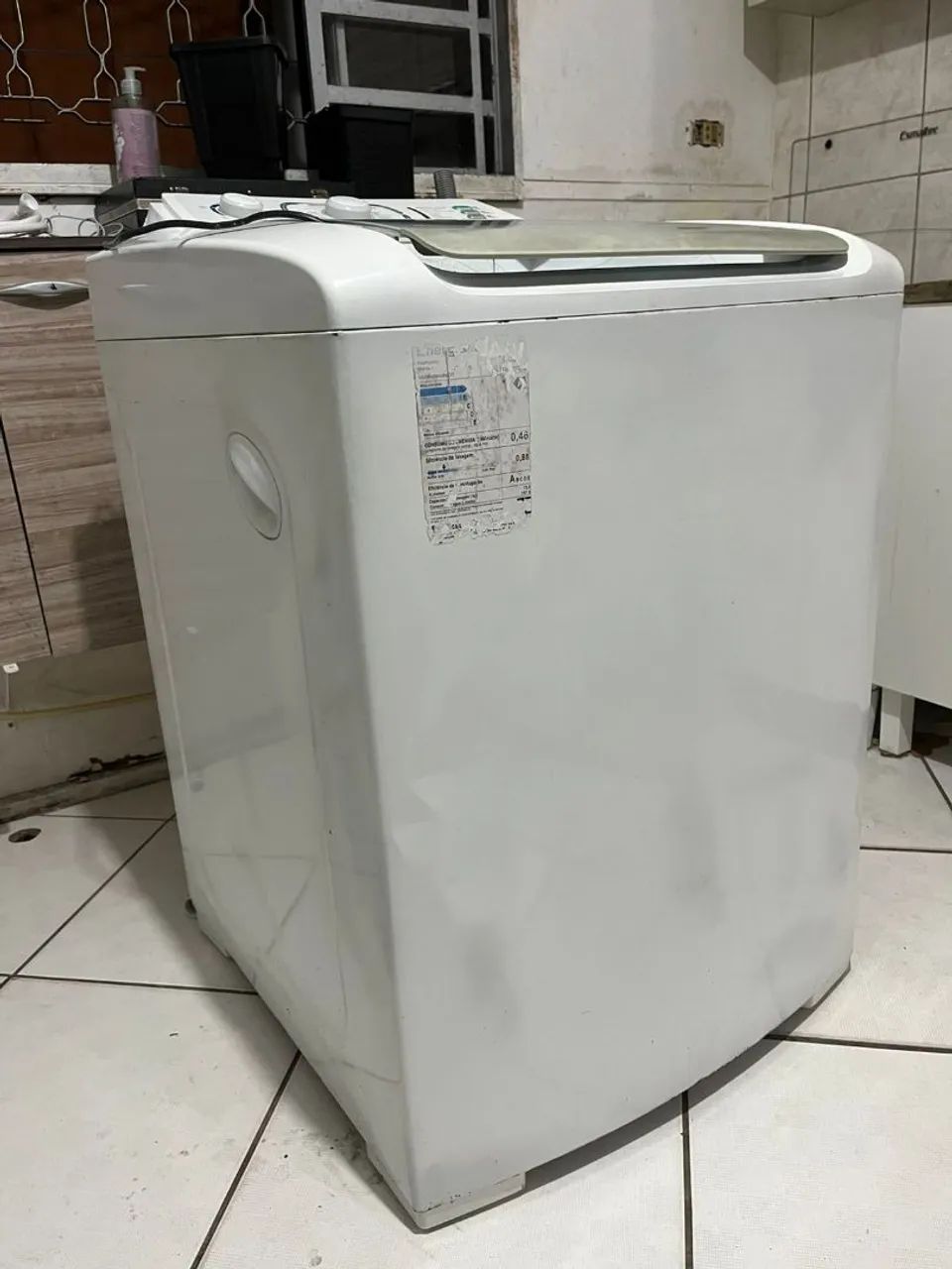 Máquina 15 kl apenas marcas de uso, funciona perfeitamente - Foto 2
