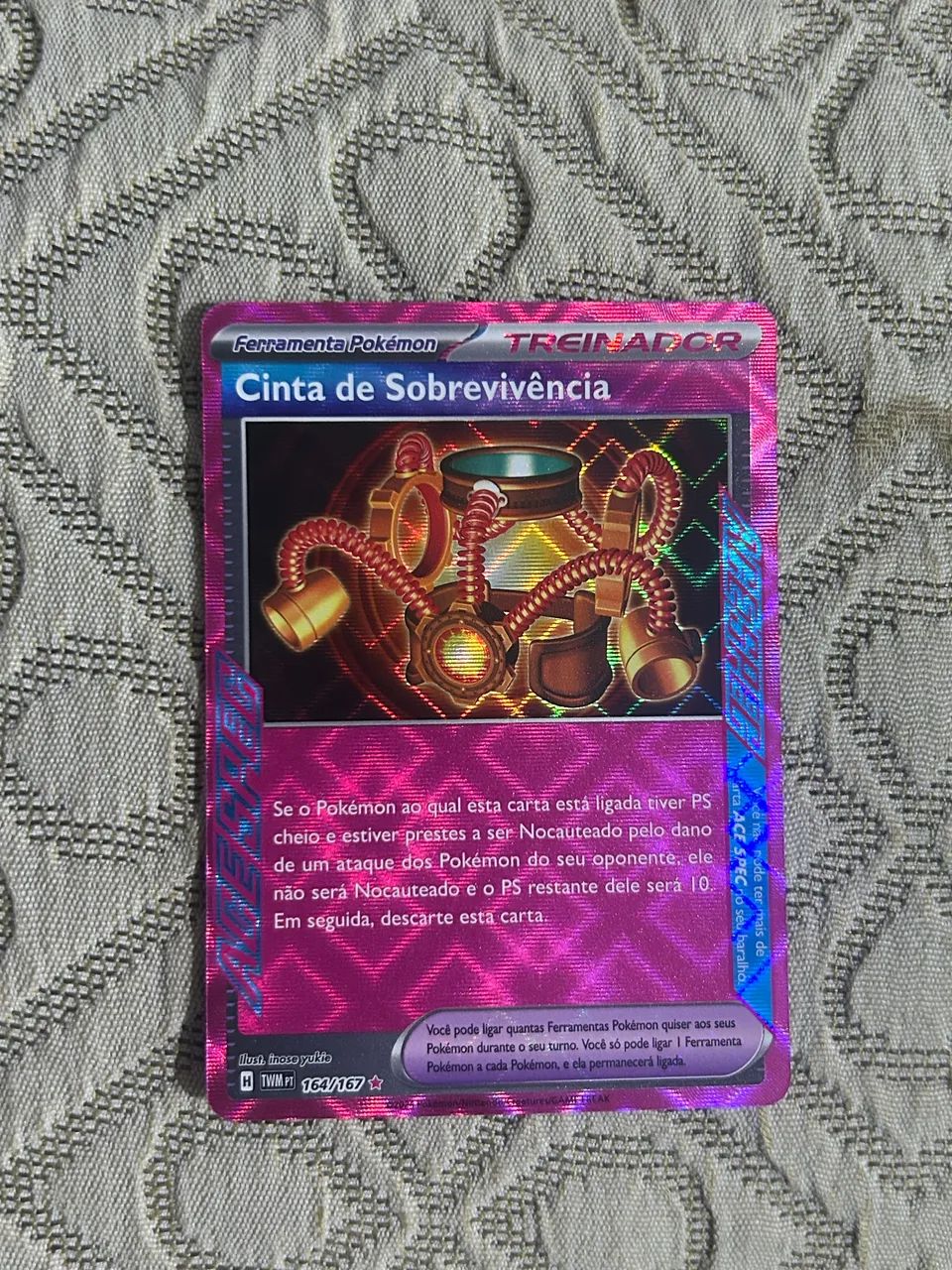 carta cinta sobrevivência 