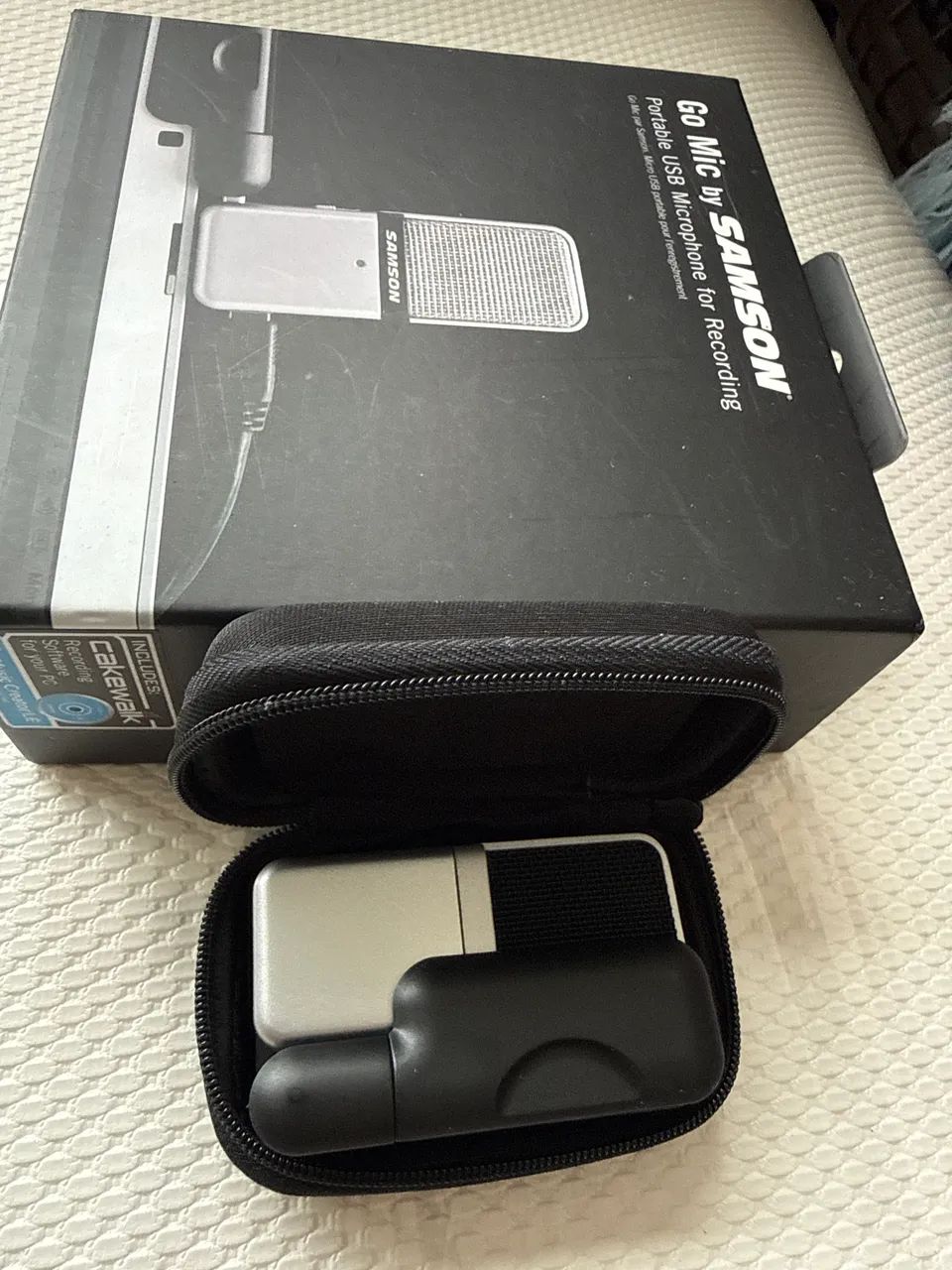 Microfone USB Samson Go Mic Portátil | Completo com Case | Estado de Novo - Foto 5