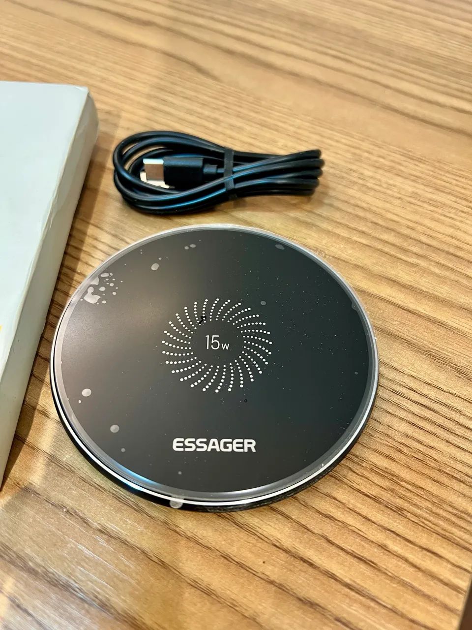 CARREGADOR POR INDUÇÃO ESSAGER 15W - Foto 2