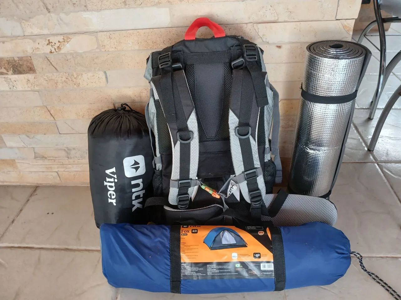 Kit para Mochilão