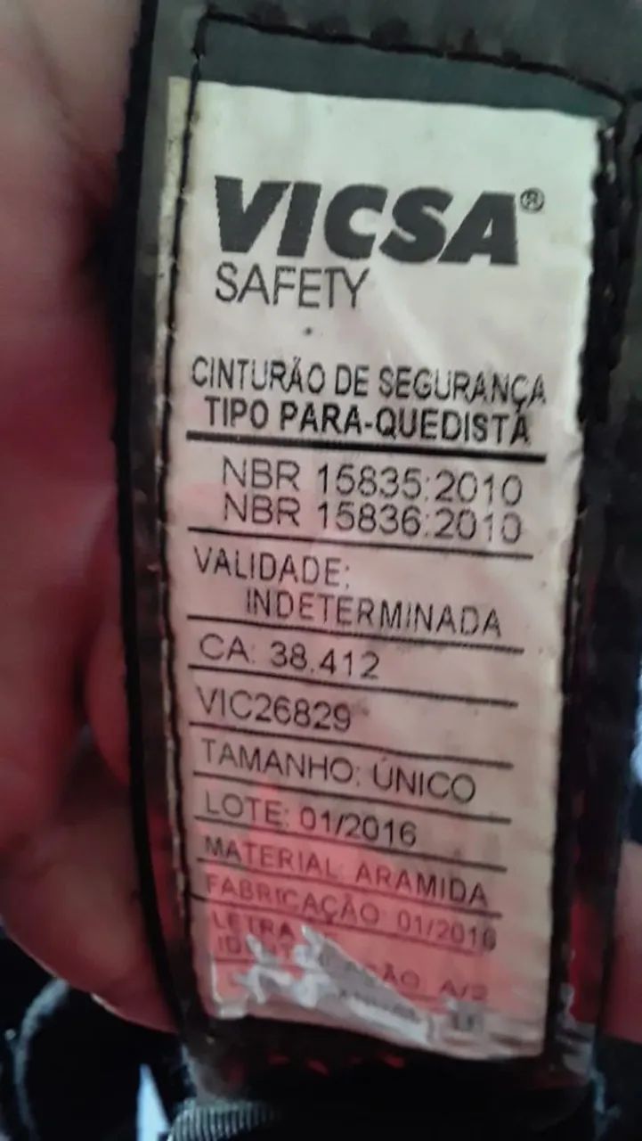 Cinto de segurança industrial - Foto 3