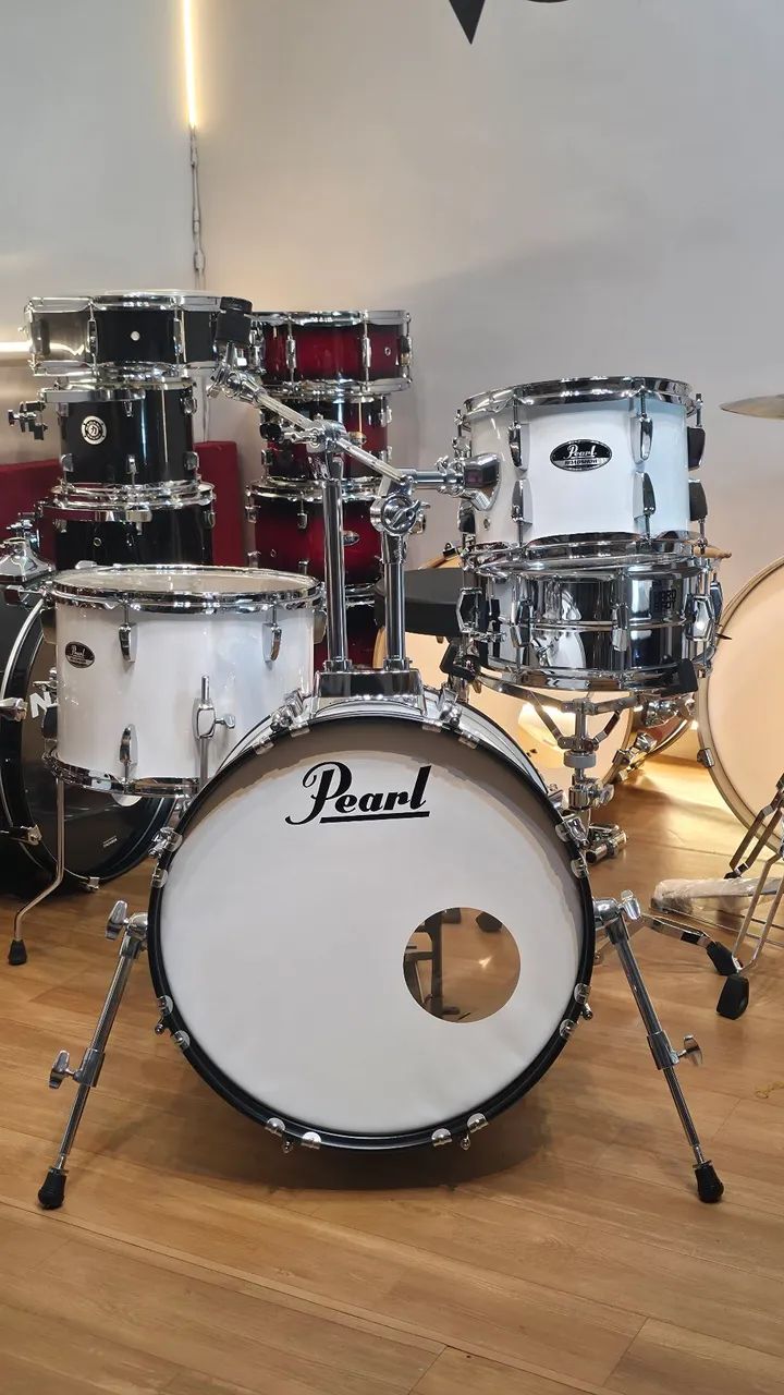 Bateria Pearl RoadShow Whait solid. - Foto 4