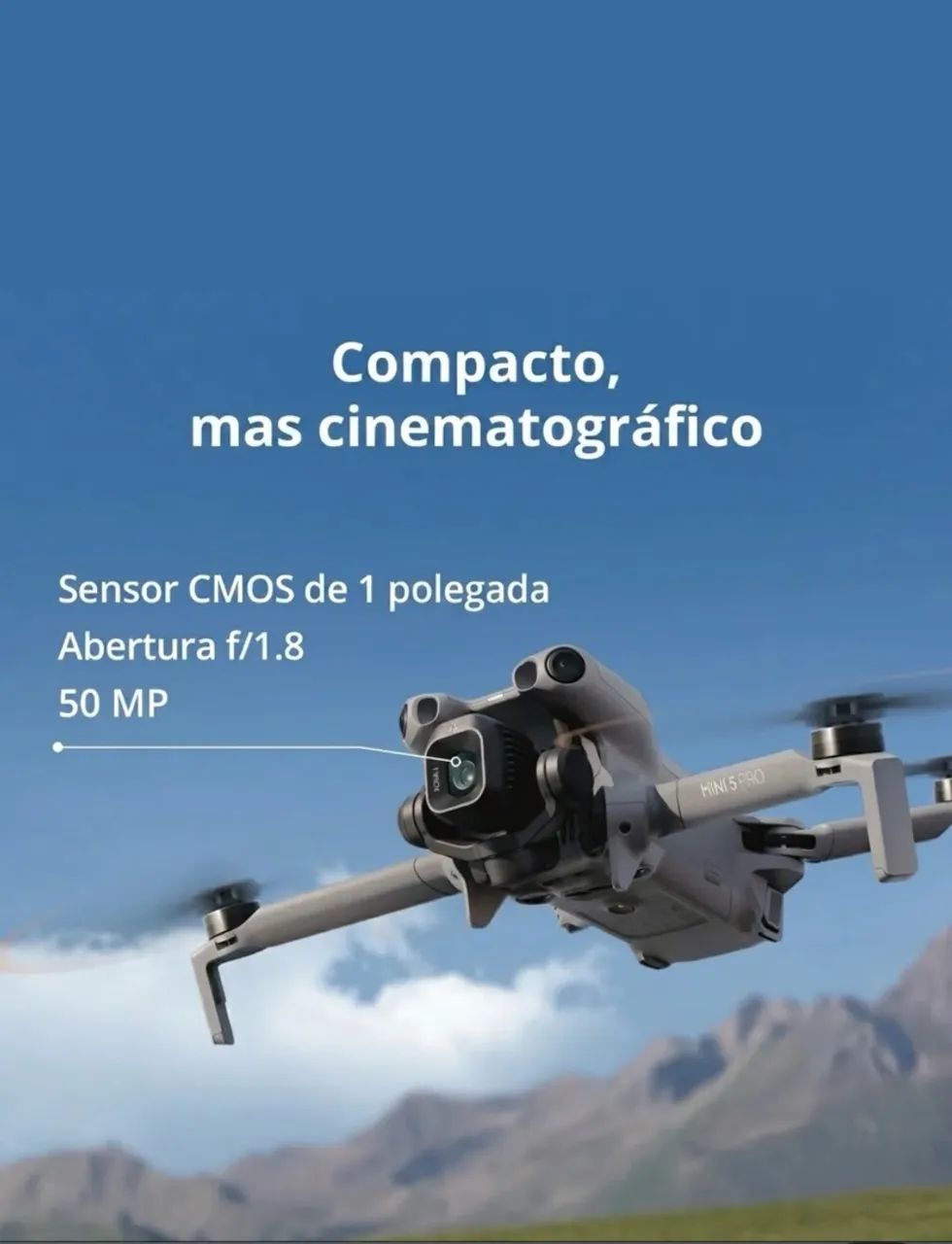 Drone Dji Mini 5 Pro Fly More Combo Plus (com Tela) - Foto 2