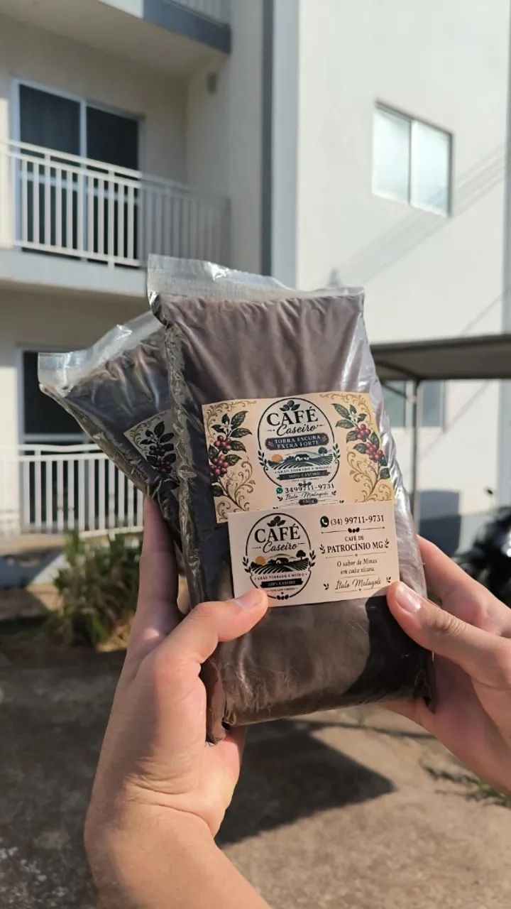 VENDO CAFÉ CASEIRO 100% ARÁBICA.