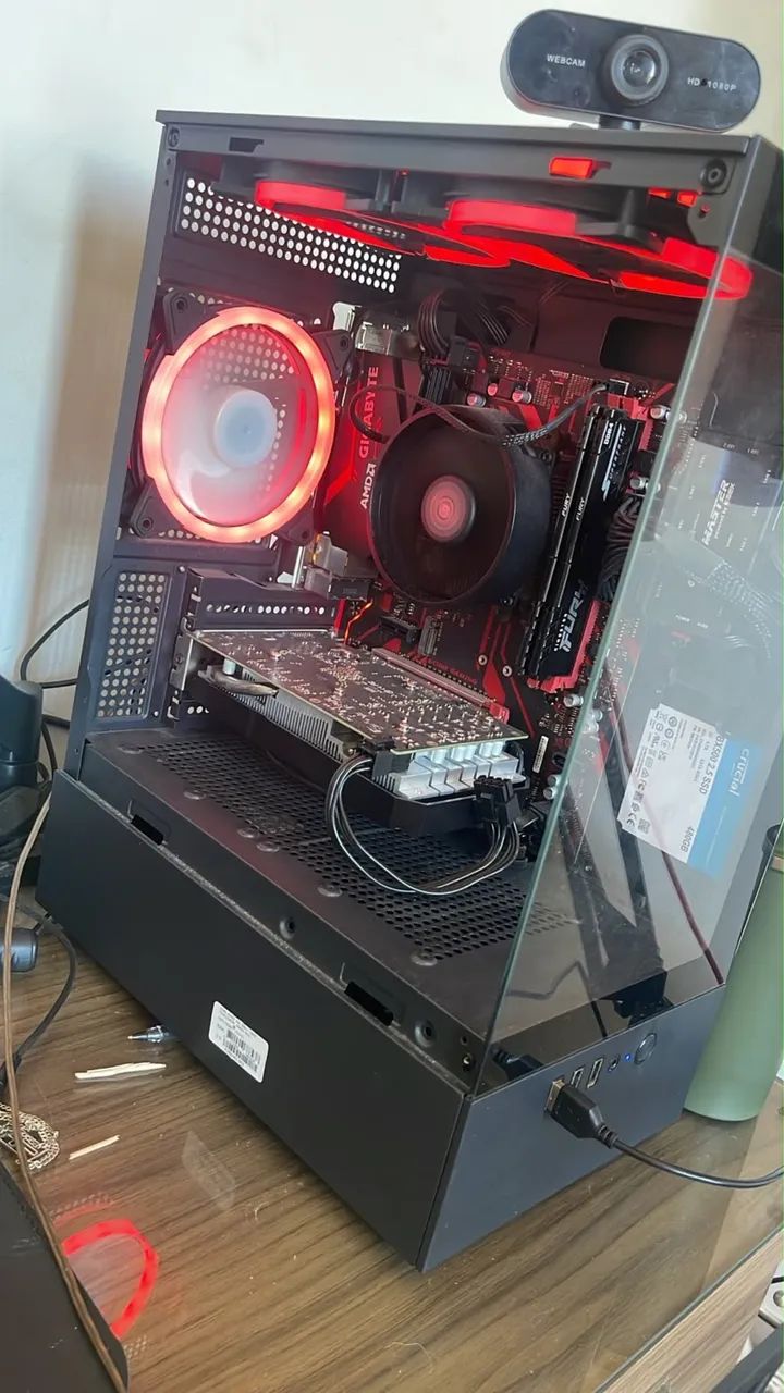 Pc gamer gabinete aquário  - Foto 4