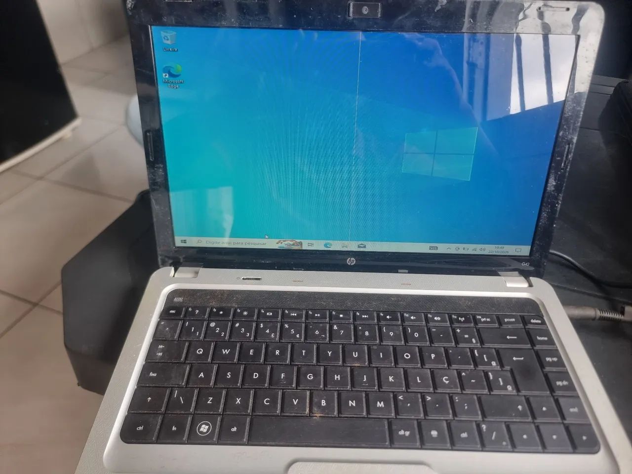 Notebook HP G42 Funcionando Tudo 