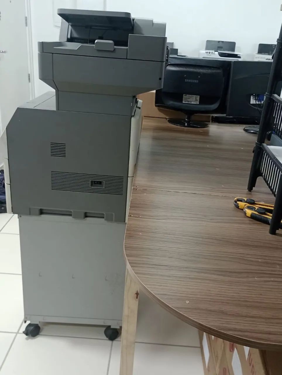 Impressora multifuncional laser P/B Lexmark x656de - Foto 3