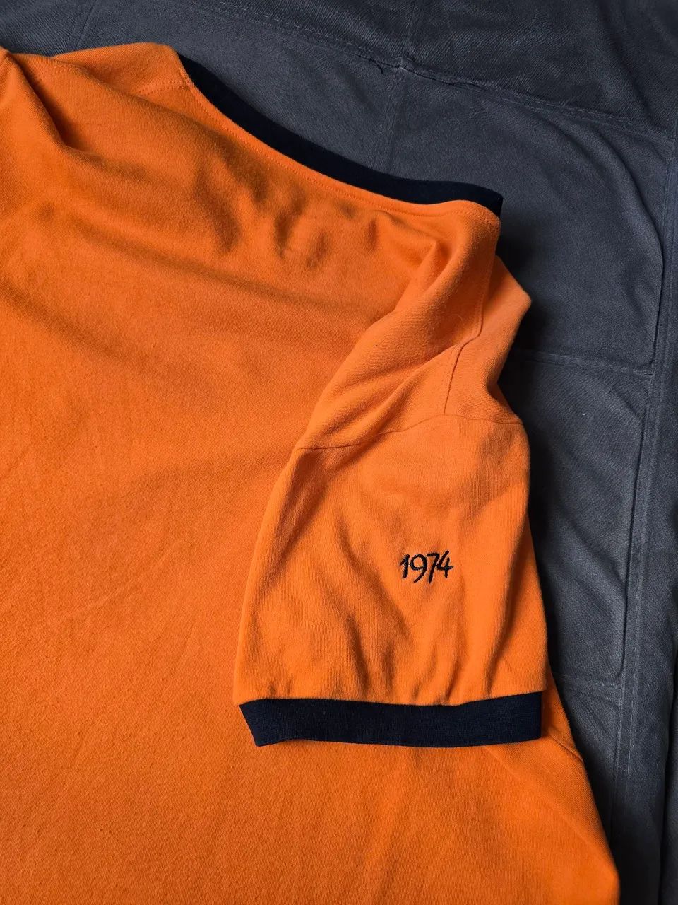 Camiseta Holanda Retrogol Tamanho G - Foto 3