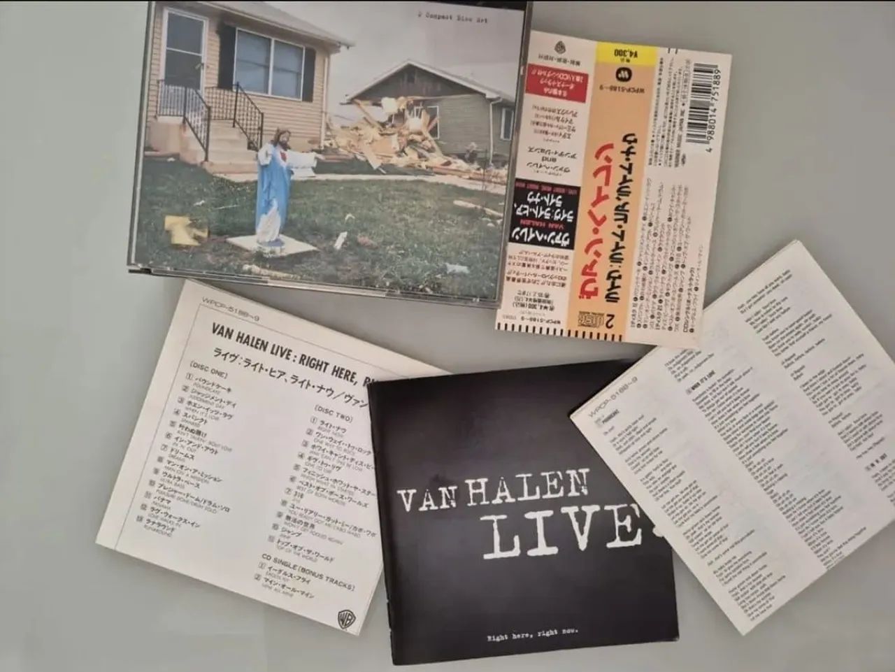 CD Triplo Van Halen - Live: Right Here, Rigor Now - Foto 2