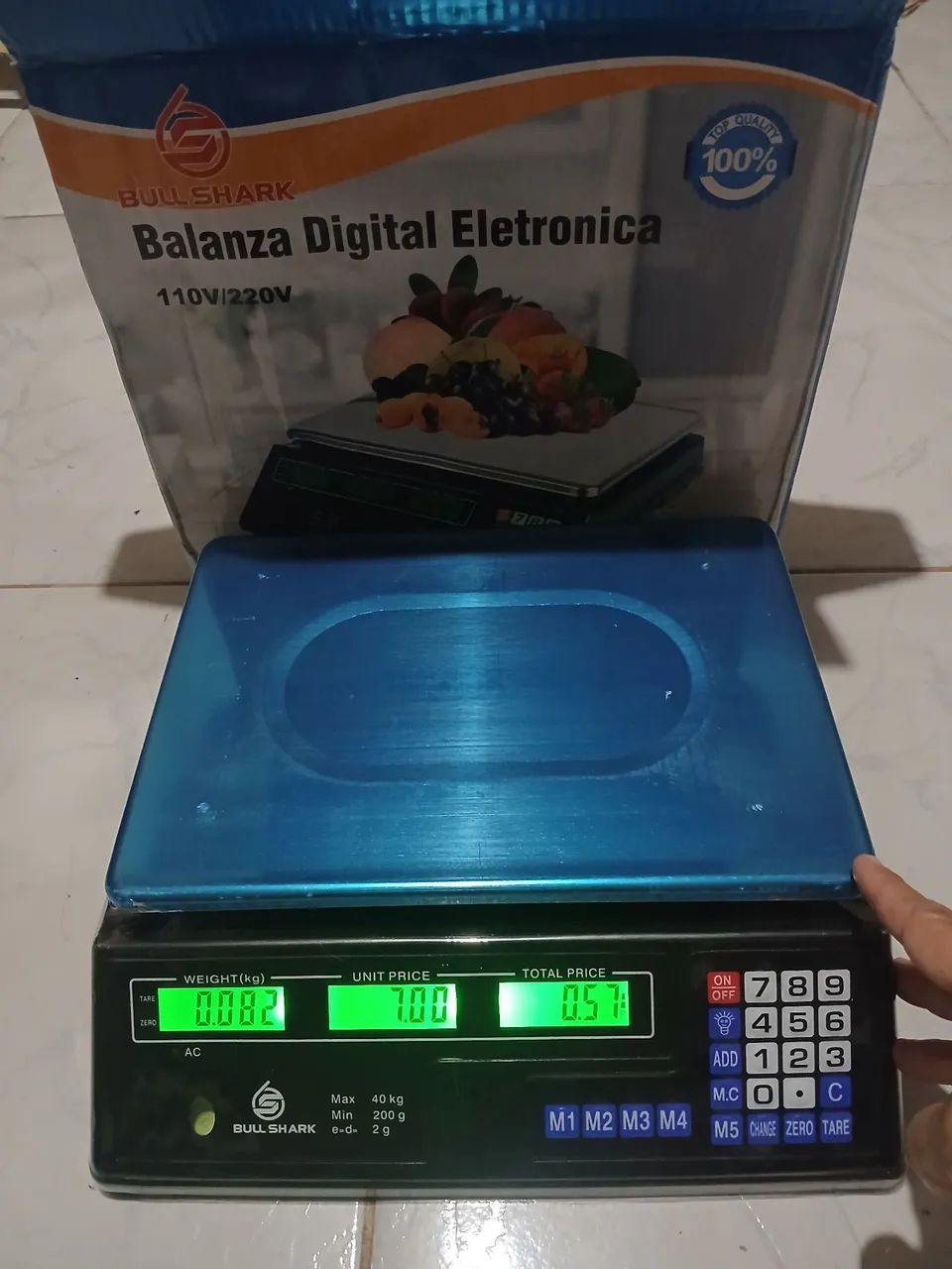 Balança digital de 40 gk entrega gratis - Foto 2