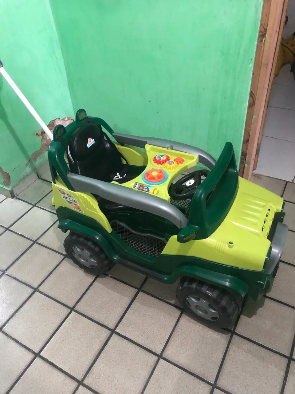 Carro de empurrar jip 