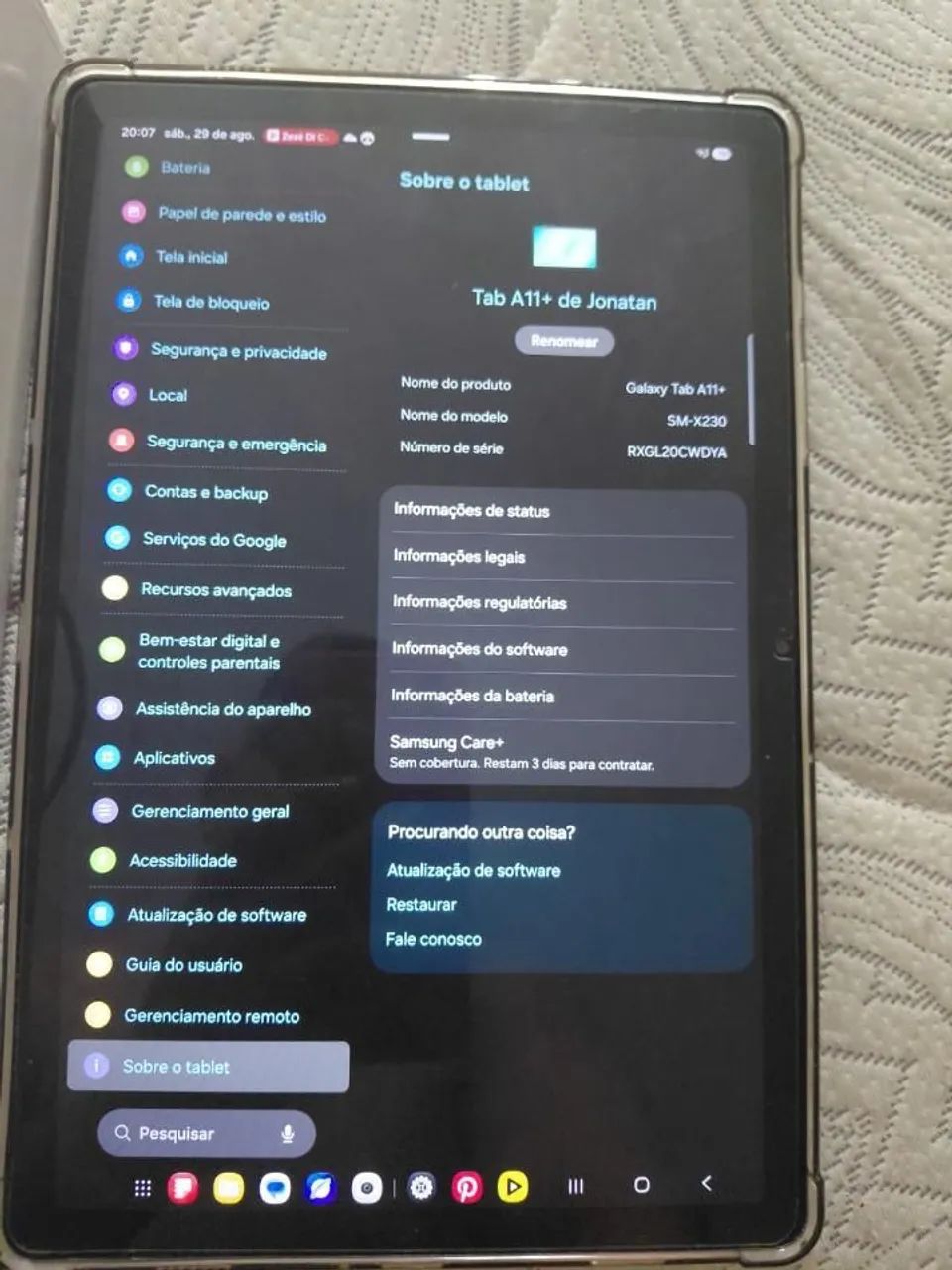 Tablet a11 plus novo  - Foto 3