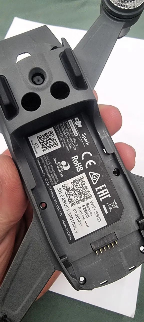 Shell Drone DJI Spark carcaça original - Foto 5